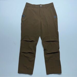 Sitka Gear Territory Pants Mens 32R Brown Stretch Performance Hunting 80047 NWOT